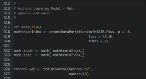 Ohio School Data Consultant R Studio Model